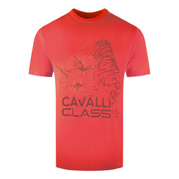 cavalli CLASS: Красная футболка 