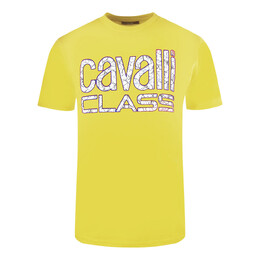 cavalli CLASS: Жёлтая футболка 