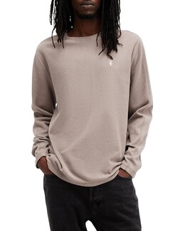 Allsaints: Коричневая толстовка 