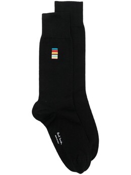 Paul Smith: Чёрные носки  Artist Stripe