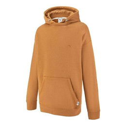 PUMA: Жёлтая толстовка 