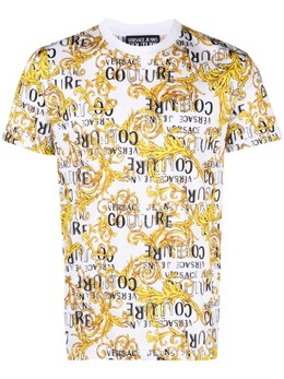 Versace Jeans Couture: Футболка с принтом 