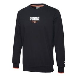 PUMA: Чёрная толстовка 