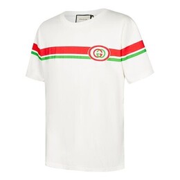 Gucci: Футболка  GG в полоску