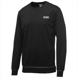 PUMA: Чёрный свитшот 