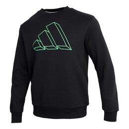 Adidas: Чёрная толстовка 