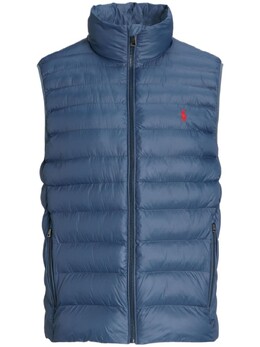 Polo Ralph Lauren: Синий жилет 