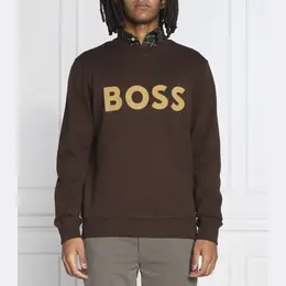 BOSS: Коричневая толстовка 