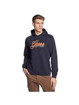 GUESS: Синий свитшот 