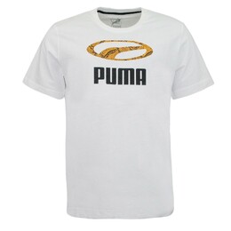PUMA: Белая футболка 