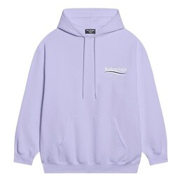 Balenciaga: Фиолетовая толстовка  Political Campaign