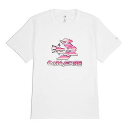 Converse: Белая футболка 