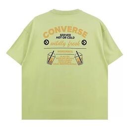 Converse: Зелёная футболка 
