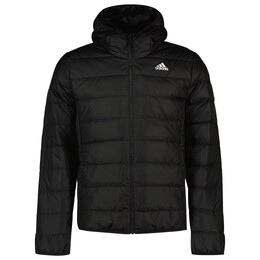 Adidas: Чёрная куртка  Essentials