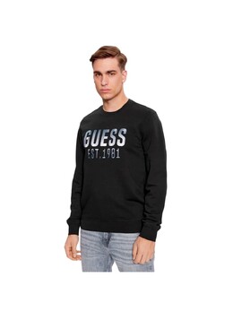 GUESS: Чёрная толстовка 
