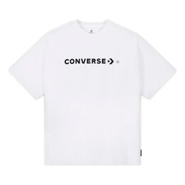 Converse: Белая футболка 
