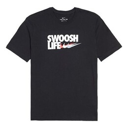 Nike: Футболка  Swoosh с коротким рукавом