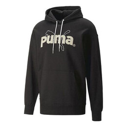 PUMA: Чёрная толстовка 