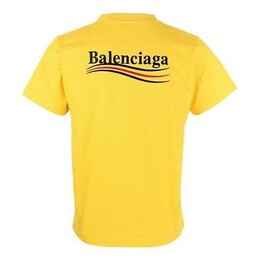 Balenciaga: Жёлтая футболка  Political Campaign