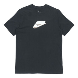 Nike: Чёрная футболка  Dri FIT