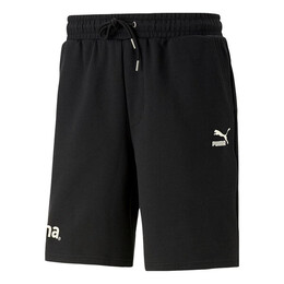 PUMA: Чёрные шорты  Essentials