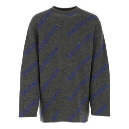 Balenciaga: Трикотажный свитер 