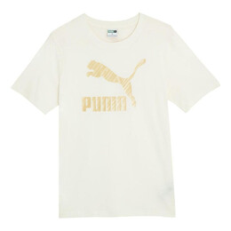PUMA: Белая футболка  Classics