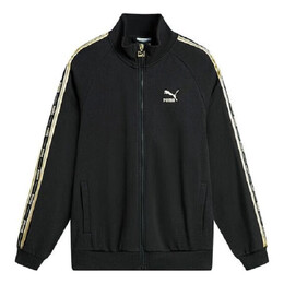 PUMA: Чёрная куртка  Classics