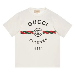 Gucci: Белая футболка 