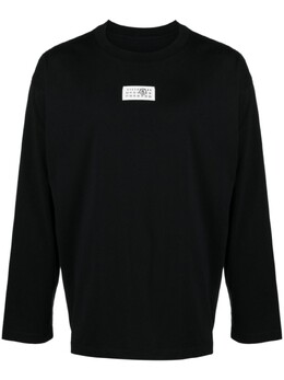 MM6 Maison Margiela: Футболка с длинным рукавом 