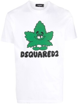 Dsquared2: Белая футболка 