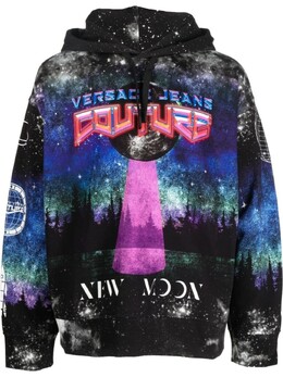 Versace Jeans Couture: Толстовка с принтом 