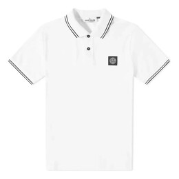 Stone Island: Белая рубашка 
