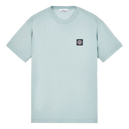 Stone Island: Голубая футболка  Compass