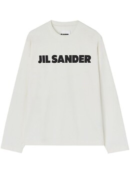 Jil Sander: Футболка с длинным рукавом 