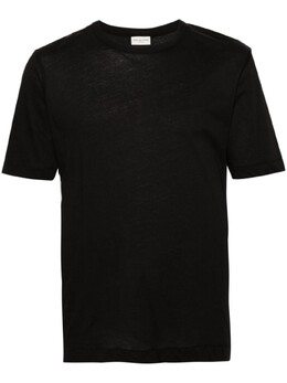 Dries Van Noten: Чёрная футболка 
