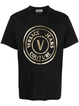 Versace Jeans Couture: Чёрная футболка 