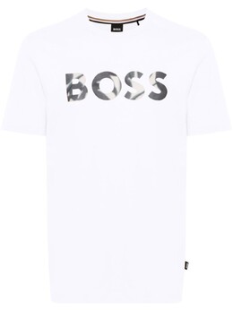 BOSS: Белая футболка 