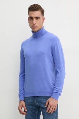 United Colors Of Benetton: Фиолетовый свитер 