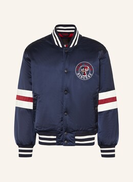 Tommy Jeans: Синяя куртка 