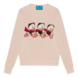 Gucci: Хлопковый свитер  Donald Duck