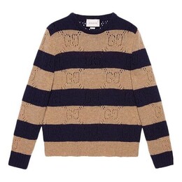 Gucci: Трикотажный свитер  GG