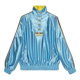 Gucci: Блестящая куртка  Web