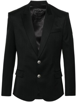 Balmain: Пиджаки из шерсти 