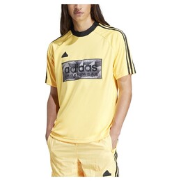 Adidas: Жёлтый свитер  Tiro
