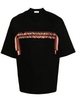 Lanvin: Кружевная футболка 