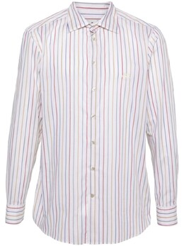 Etro: Рубашка  Pegaso в полоску