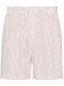 Maison Margiela: Шорты в полоску 