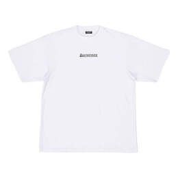 Balenciaga: Белая футболка 
