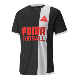 PUMA: Чёрная футболка  Football